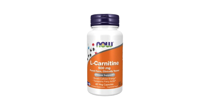 NOW L-Carnitine 500mg 60veg cap