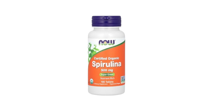 NOW Spirulina 500mg 100 tab