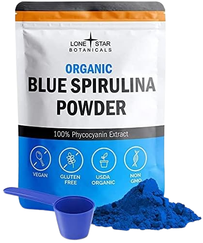 LONE STAR BOTANICALS ORGANIC BLUE SPIRULINA EXTRACT POWER 1.06OZ