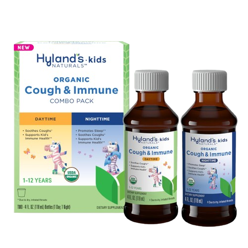 Organic Cough & Immune Combo Daytime & Nighttime