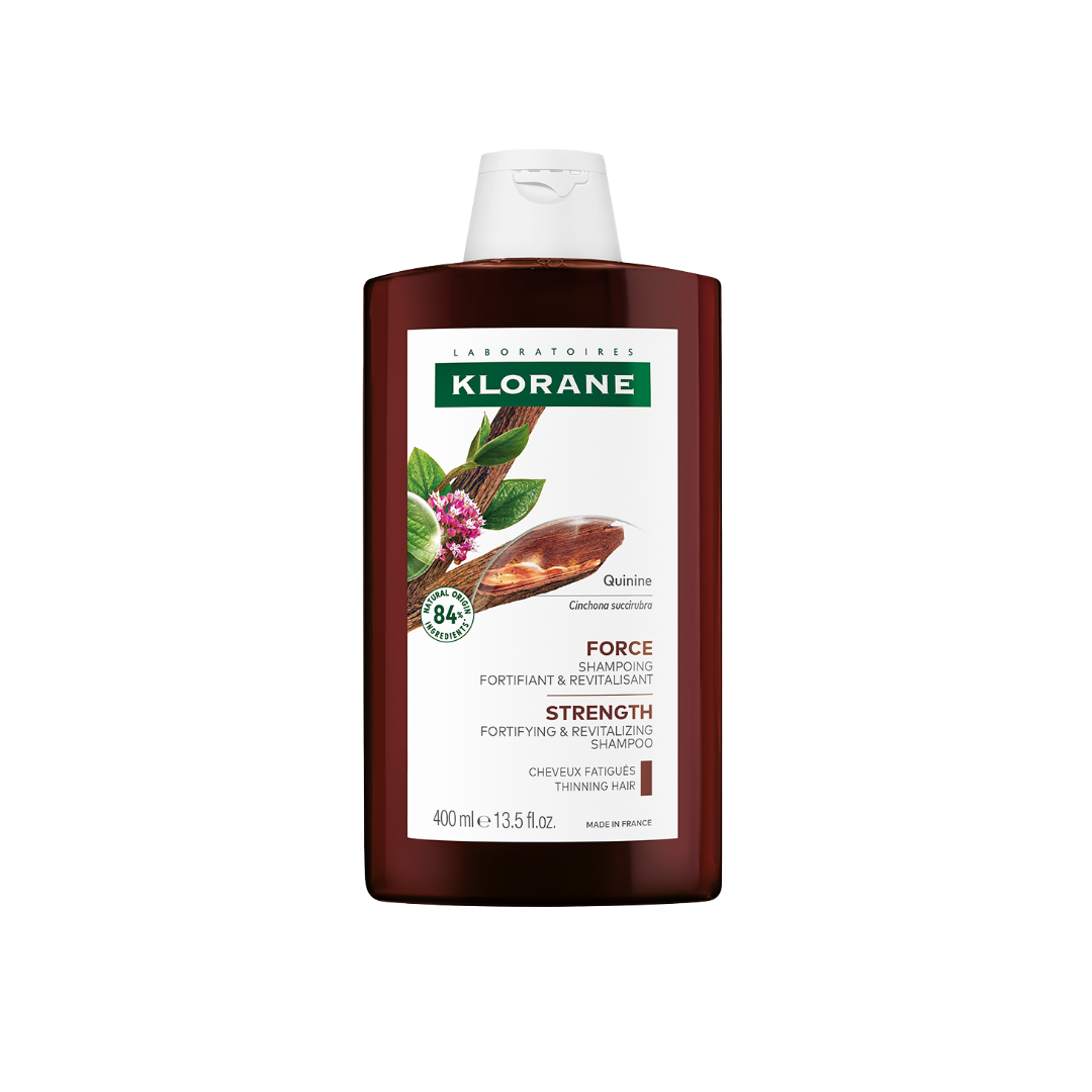 Shampoo with quinine