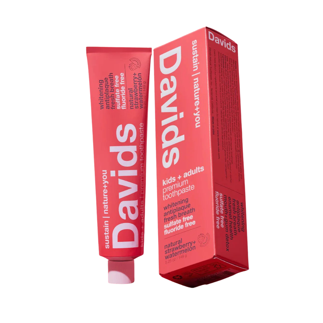 Davids Whitening Antiplaque Toothpaste 5.25 OZ