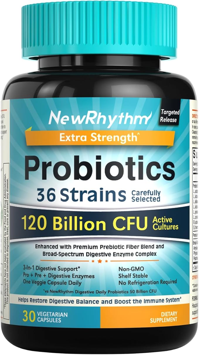 Newrhythm Probioticos 120billones UFC 30cap