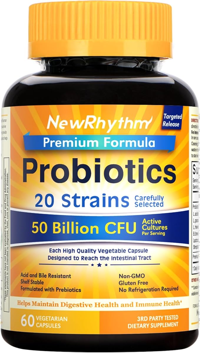 Newrhythm Probioticos 50billones UFC 60caps