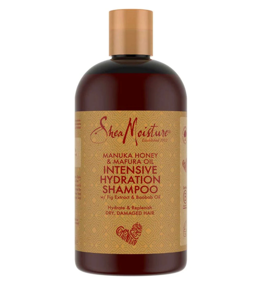 SheaMoisture Sulfate-Free Manuka Honey & Mafura Oil Intense Hydratation Shampoo for Dry Hair