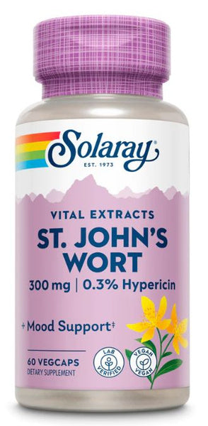 Solaray St John's Wort 300 mg 60 cap