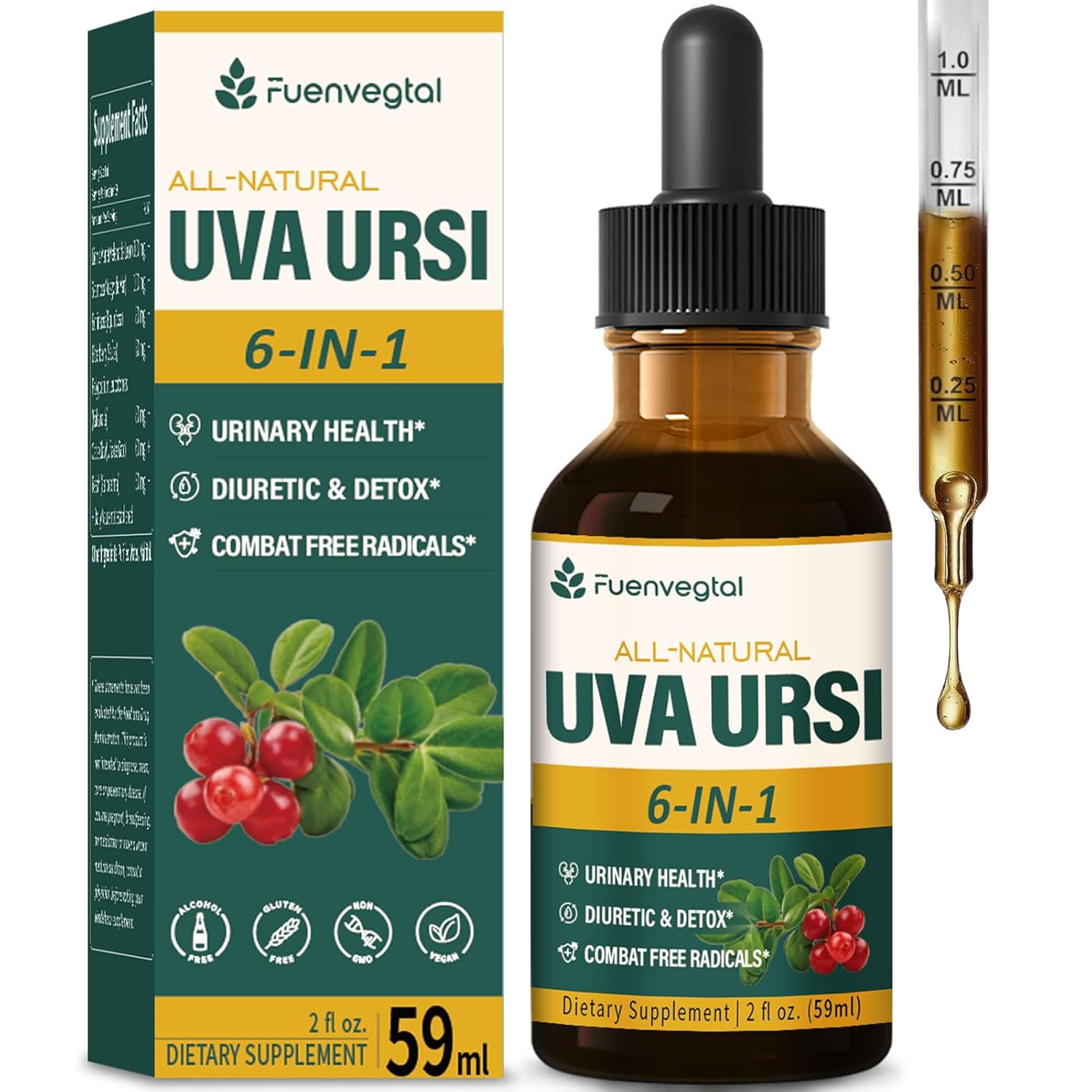 Fuenvegtal Uva Ursi, Gayuba drop