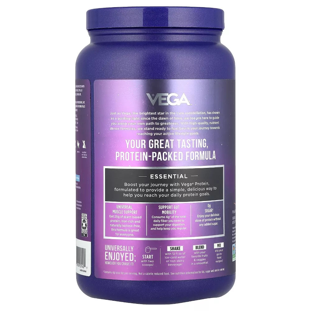 Vega, Essential Plant-Based Protein, 2 lb 0.5 oz (920 g)