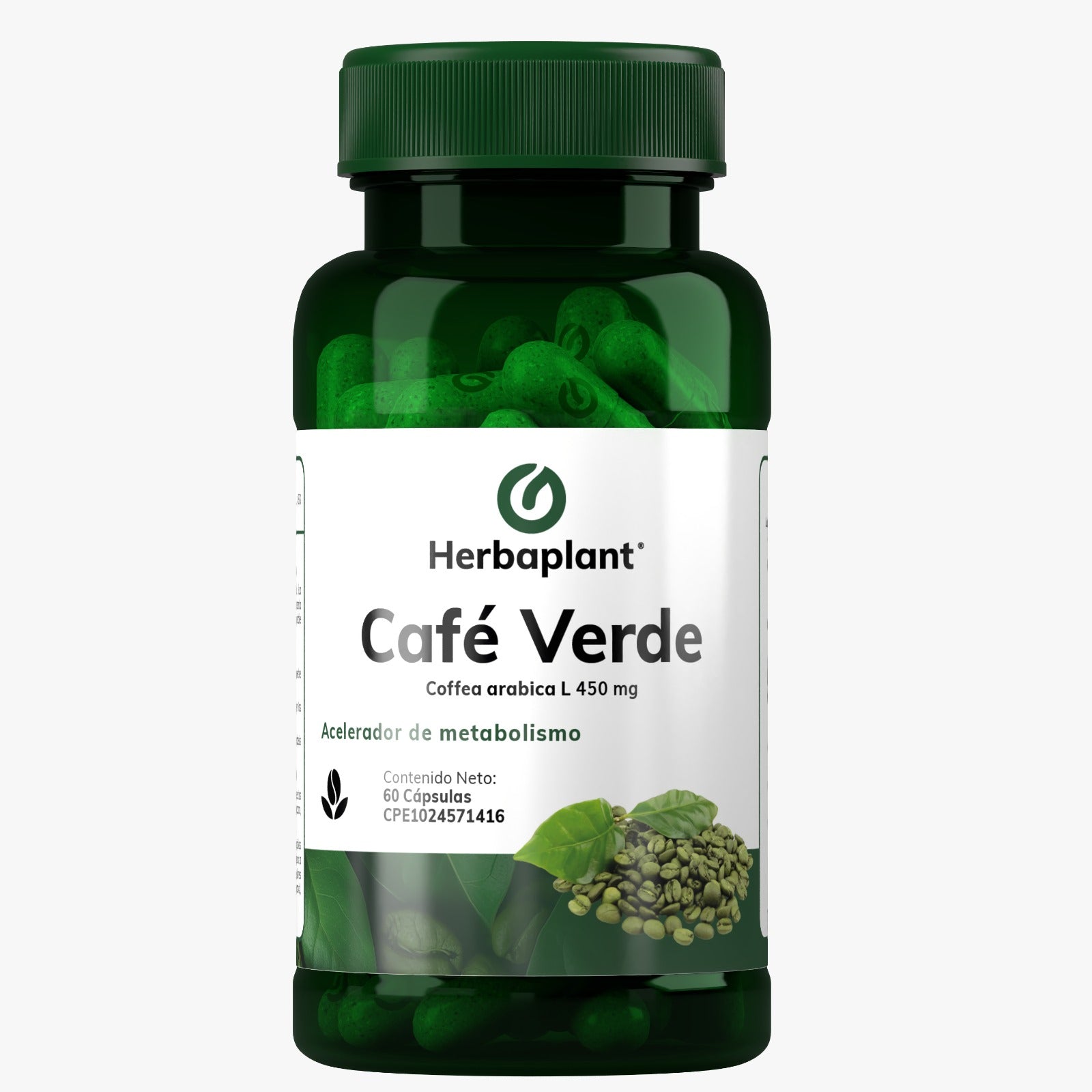 CAFE VERDE 450mg 60CAP