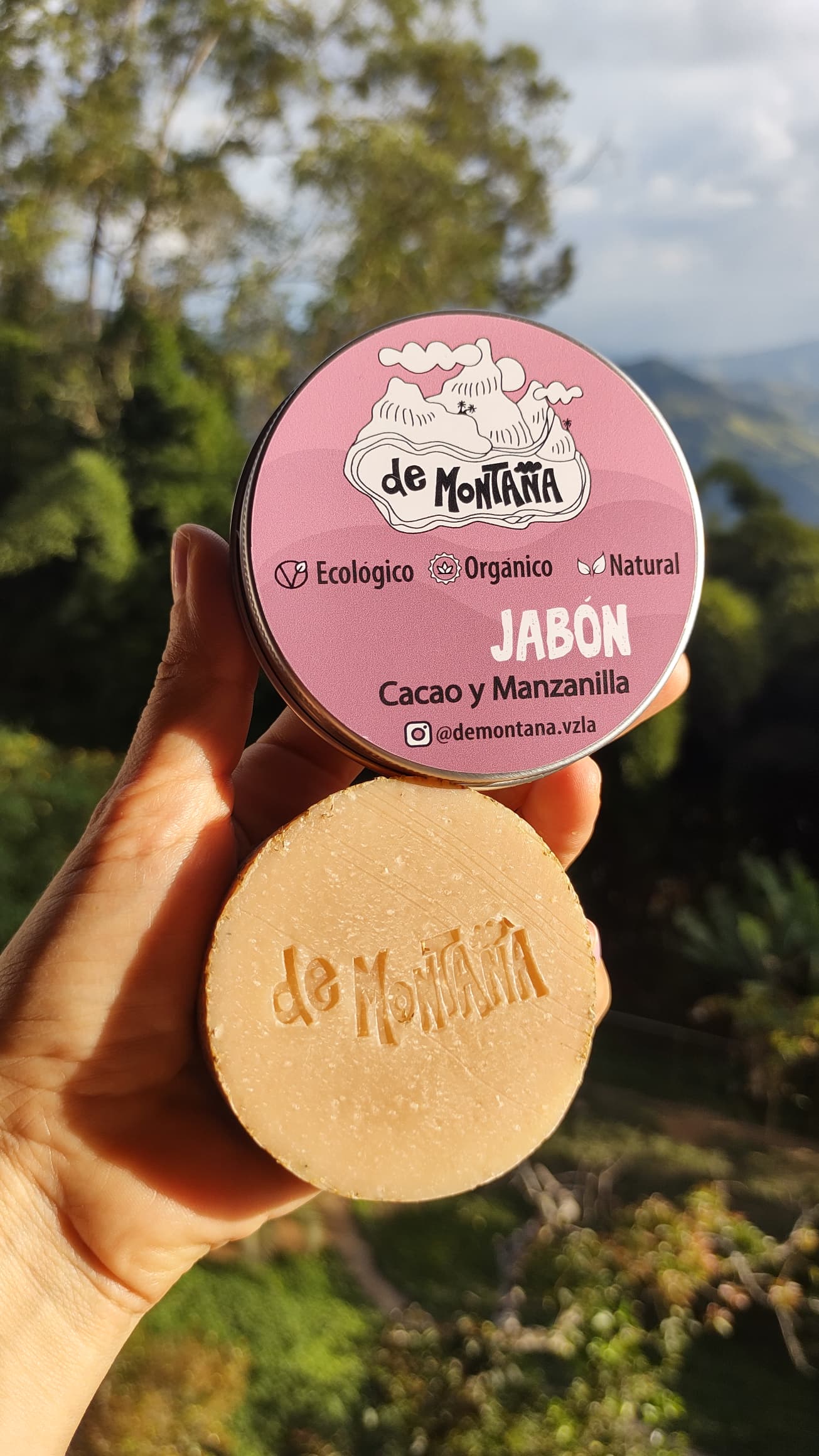 JABON DE CACAO Y MANZANILLA