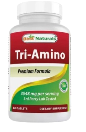 Best Naturals Tri-Amino 3548mg 120capsulas