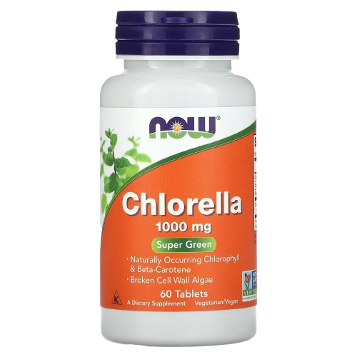 NOW Chlorella 1000mg 60tab