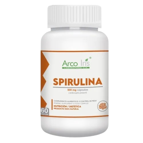 Spirulina 500mg 60caps