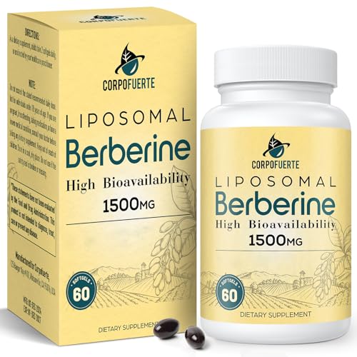 Corpofuerte Liposomal Berberine HCL 1500mg