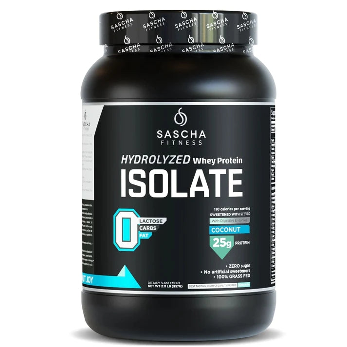 ISOLATE Whey Protein - Sascha Fitness