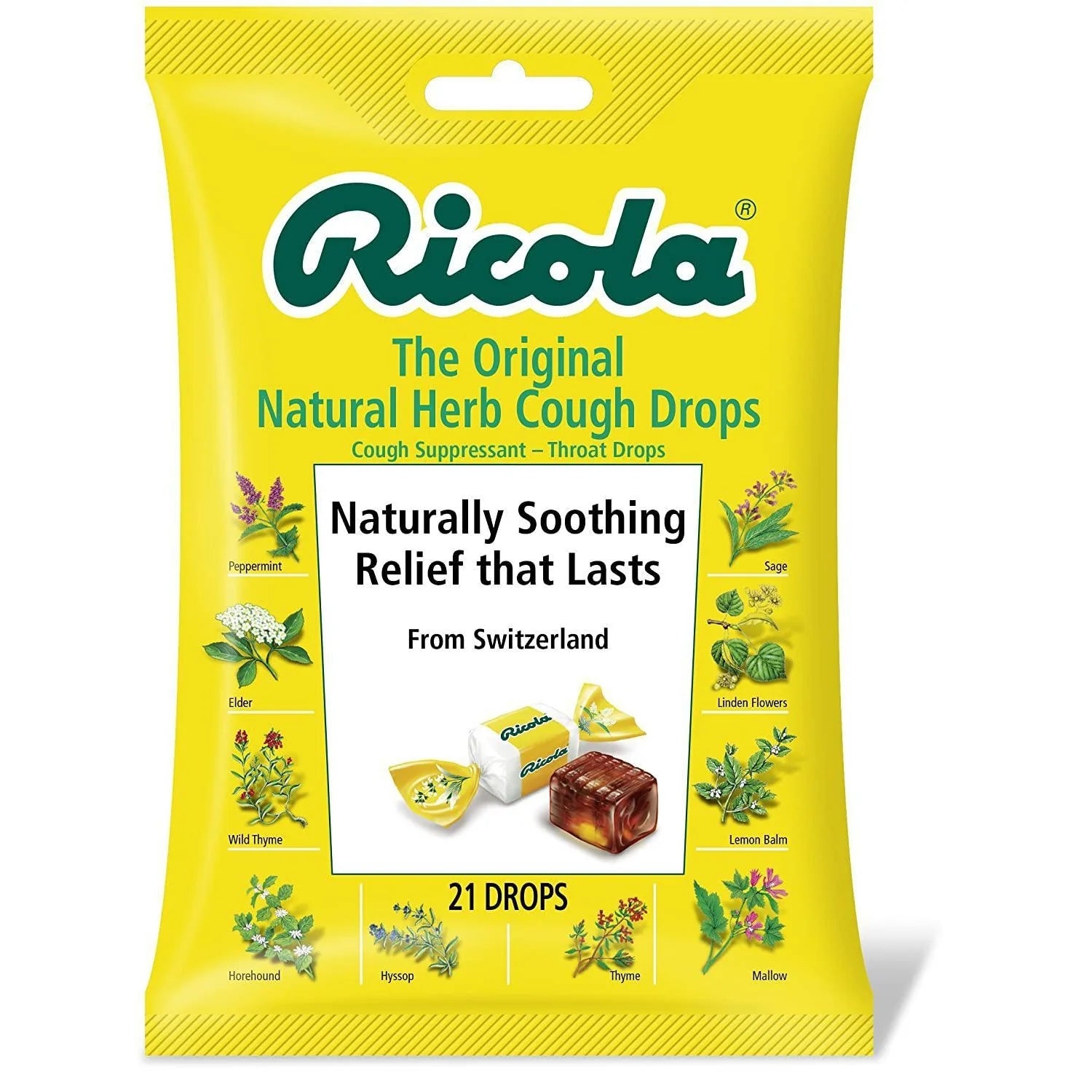 Riccola Herb Throat Drops Original