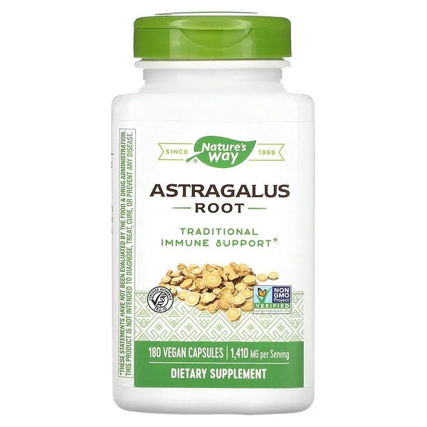 Natures Way Astragalus Root-Traditional Immune Support 1410mg