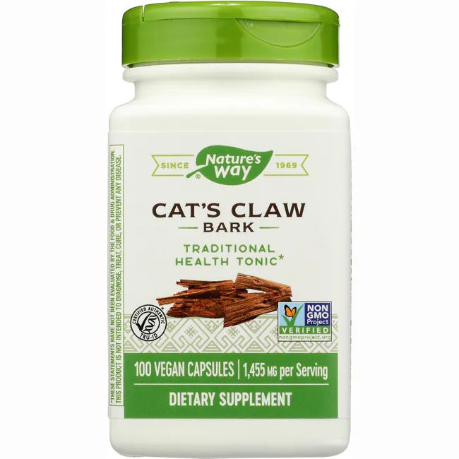 Nature's Way Cats claw bark 120 veg cap