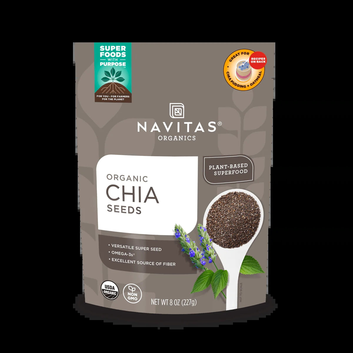 Navitas Organic Chia Seeds 8 oz