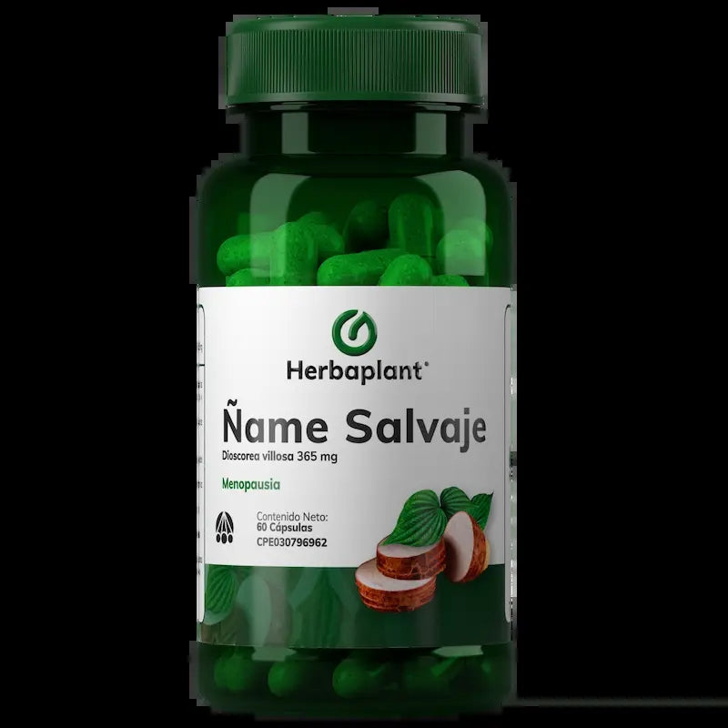 Ñame Salvaje Herbaplant 365mg 60Cap
