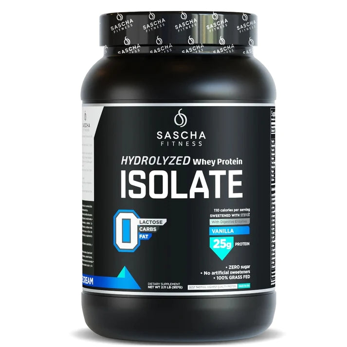 ISOLATE Whey Protein - Sascha Fitness