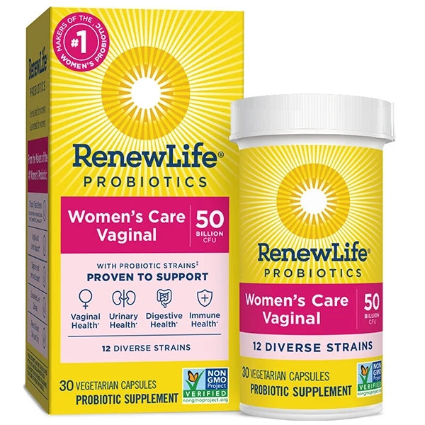 Renew Life Women's Care Probiotic Vaginal -- 50 billion 30cap
