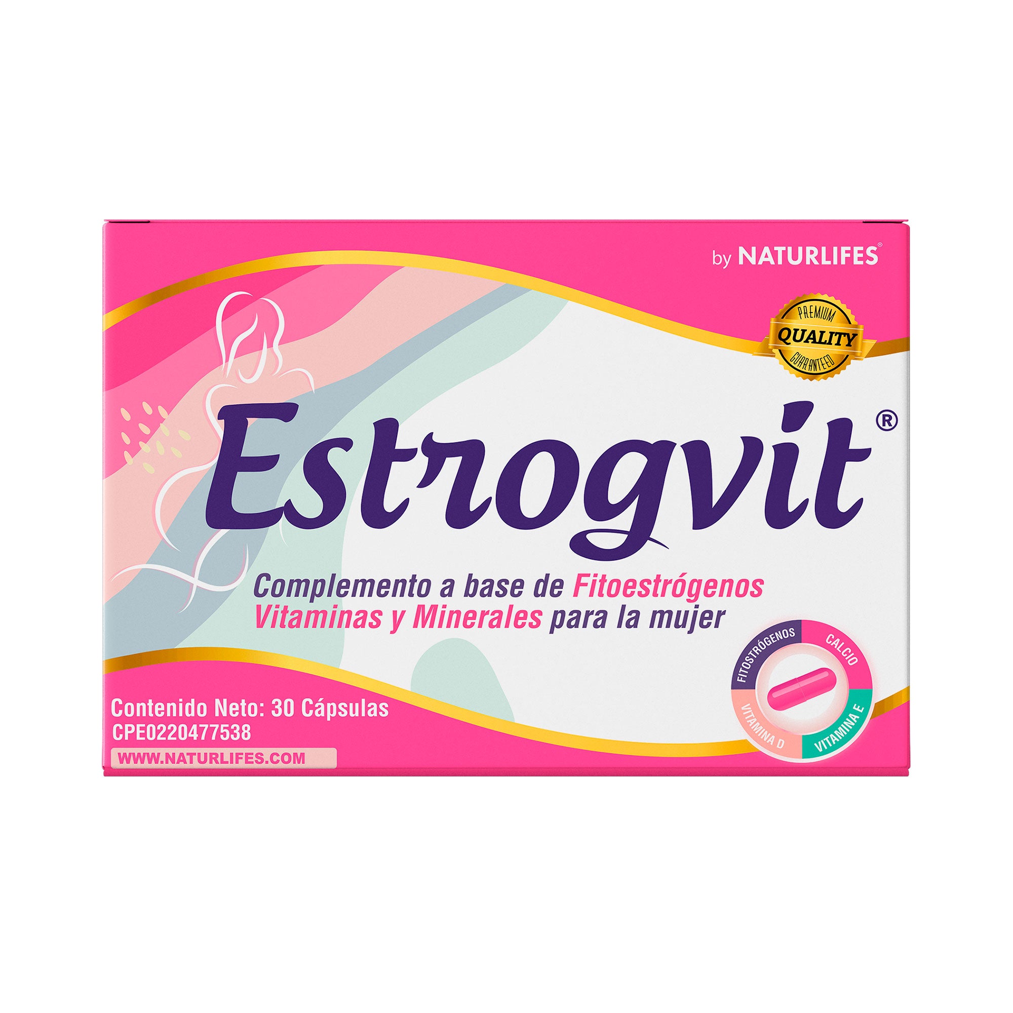 Estrogvit Fitoestrogenos 30cap