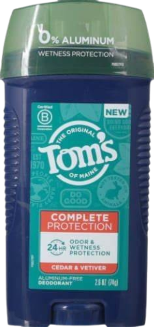 Men's Natural Strength Deodorant & Antiperspirant 24H/48H Odor Protection No Aluminum