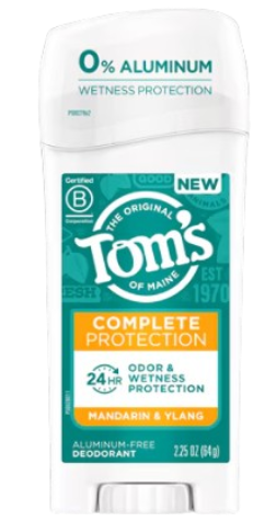 Men's Natural Strength Deodorant & Antiperspirant 24H/48H Odor Protection No Aluminum