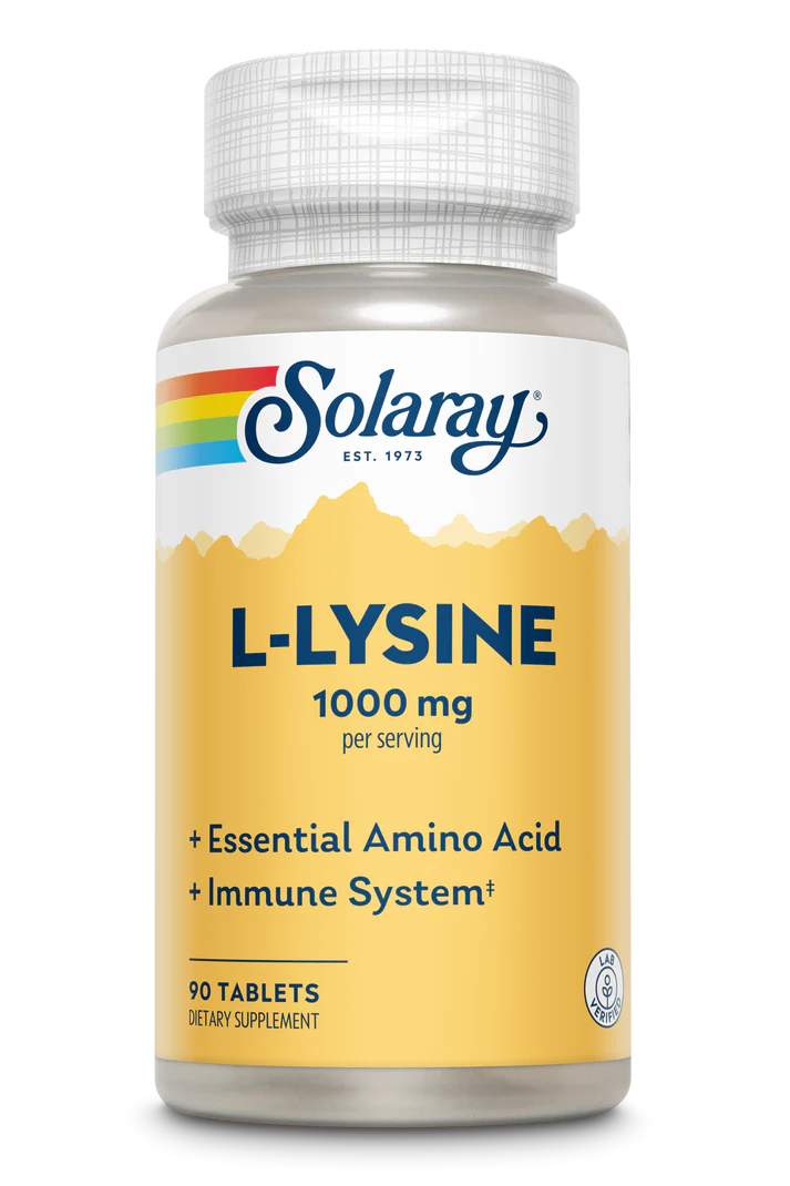 Solaray L-Lysine 1000mg 90 tab