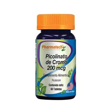 Picolinato de Cromo 200 mcg