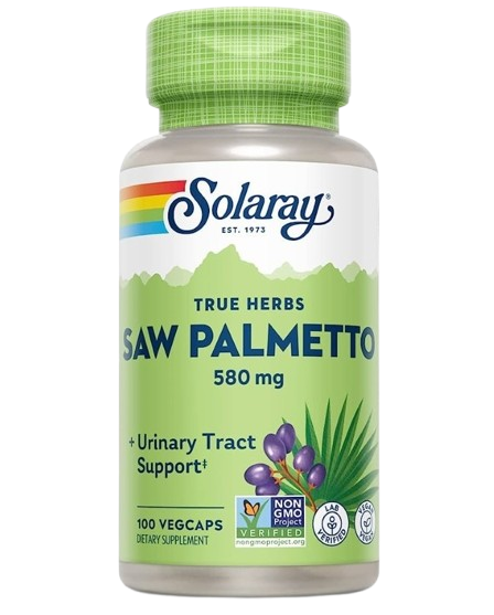 Solaray Saw Palmetto 580mg 100cap