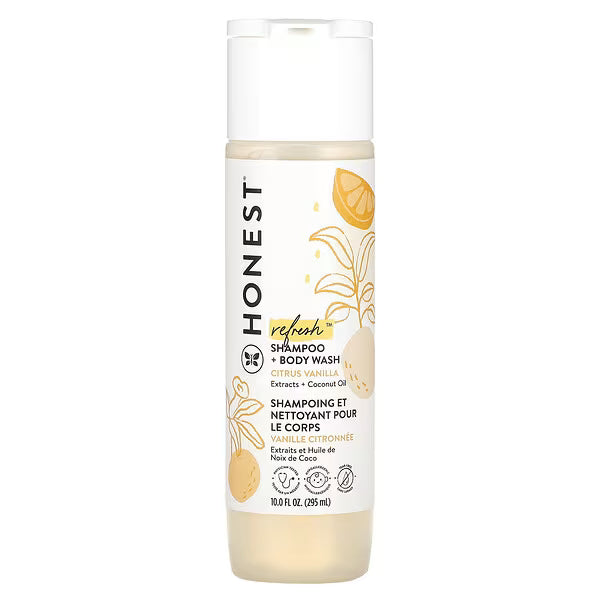 The Honest Company, Refresh Shampoo + Body Wash 10 fl oz (295 ml)
