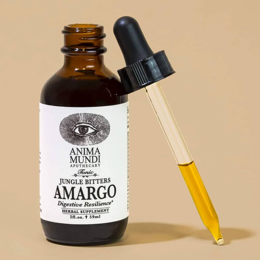 AMARGO Bitters Tonic - Digestive Harmony - Liver Cleanser + Enzyme Booster 2fl. Oz