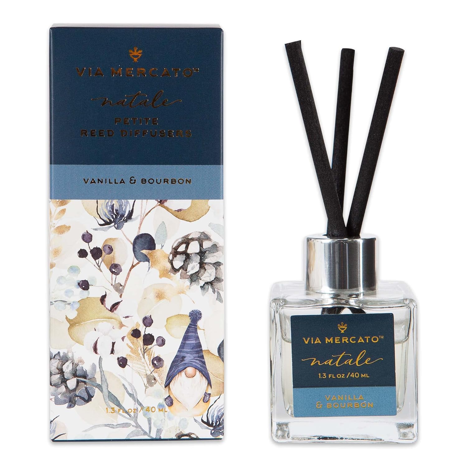 Natale-Petite Reed Diffuser-Bourbon&Vainilla