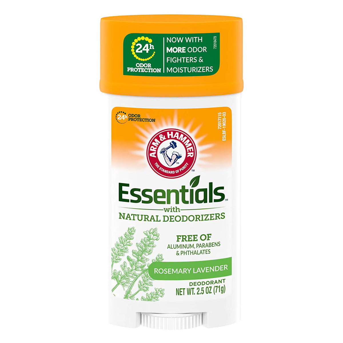 Arm & Hammer, Essential  with Natural Deodorizers, Deodorant, 2.5 oz (71 g)