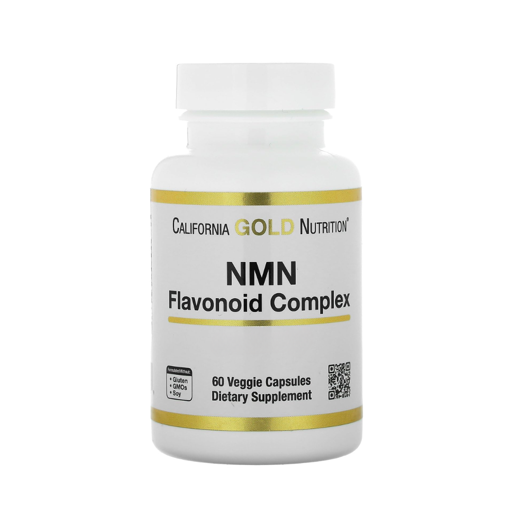 California Gold Nutrition, NMN Flavonoid Complex 60 Veggie Capsules