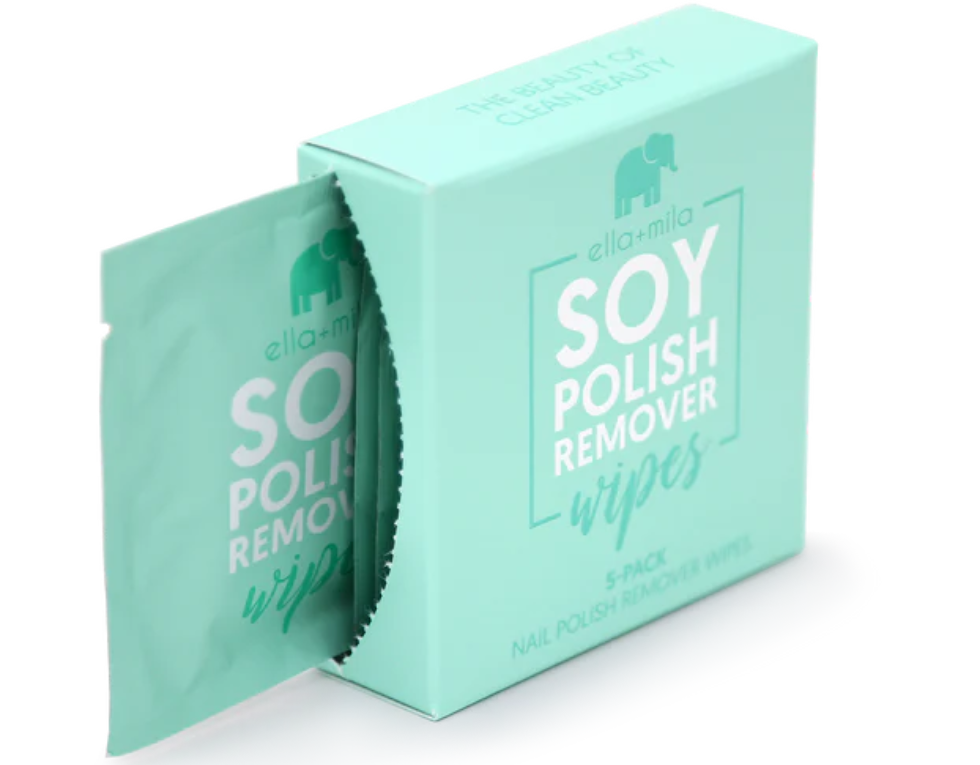 Soy Nail Polish Remover Wipes