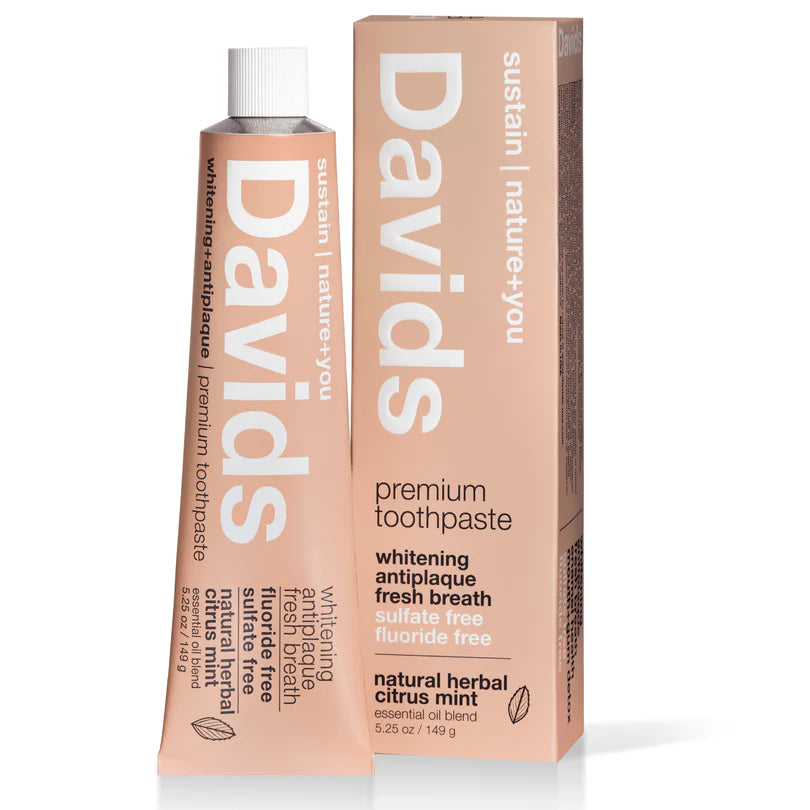 Davids Whitening Antiplaque Toothpaste 5.25 OZ