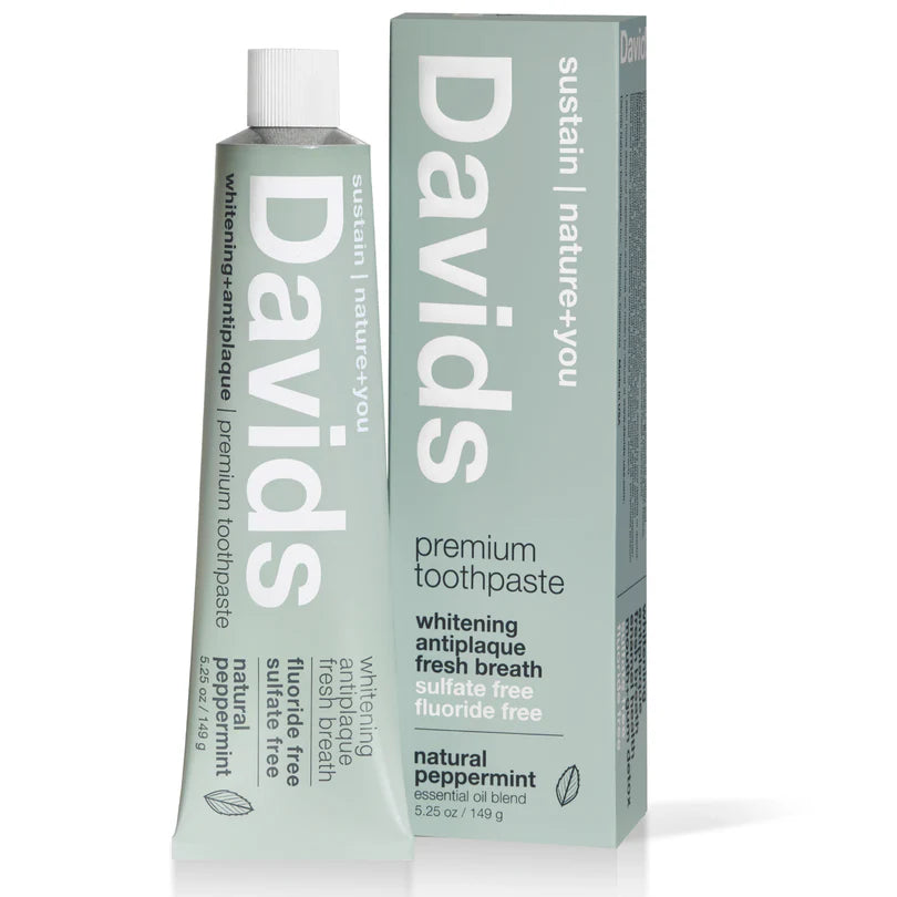 Davids Whitening Antiplaque Toothpaste 5.25 OZ