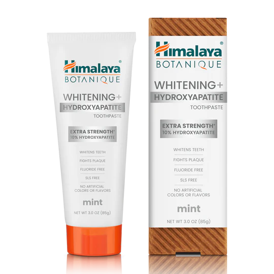 Himalaya Botanique Whitening+Extra Strength Hydroxypatite Toothpaste 10% 3oz