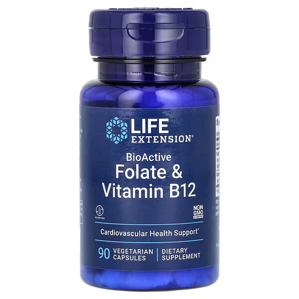 Life Extension Bioactive Folate & Vitamin B12