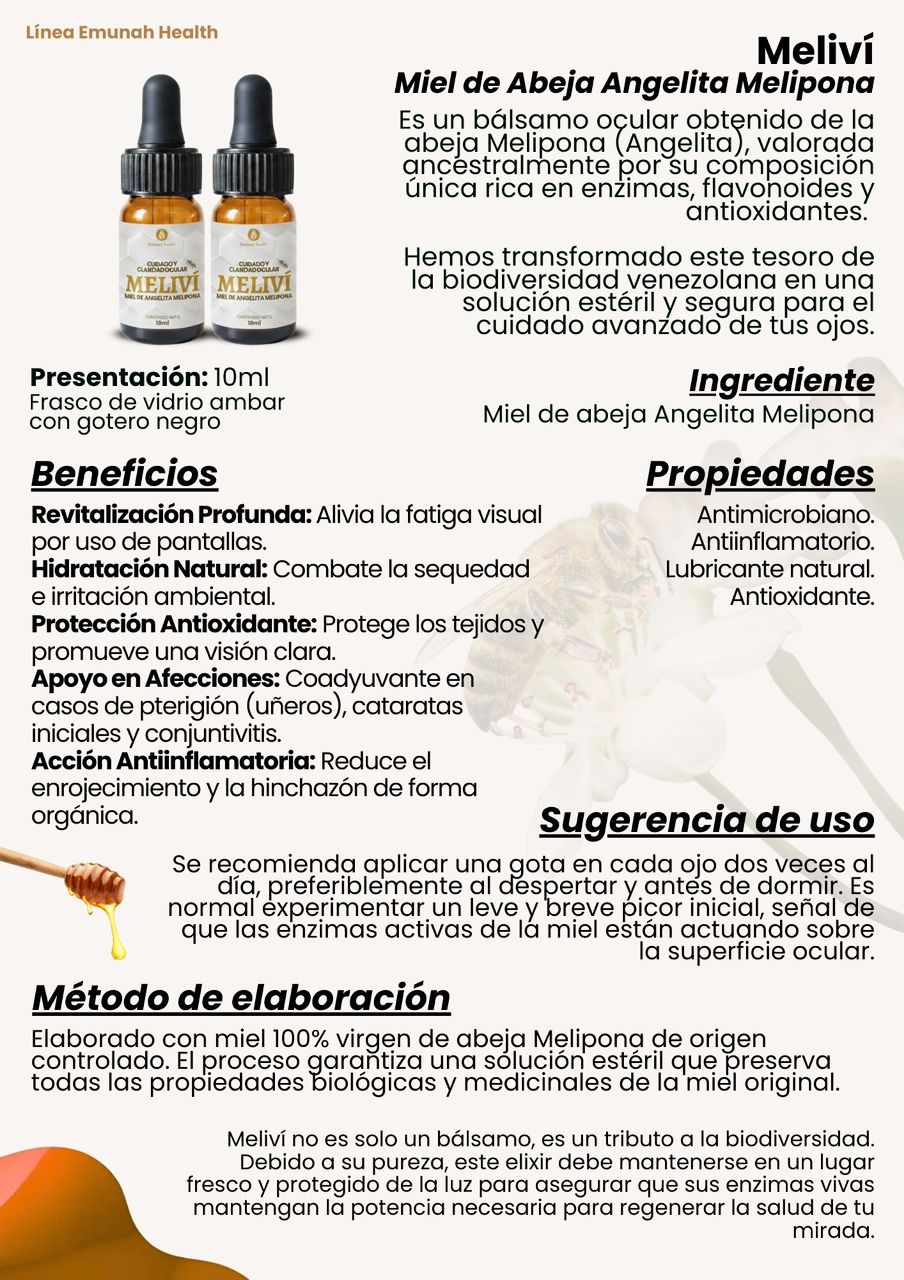 Melivi Miel Angelita Melipona 10ml