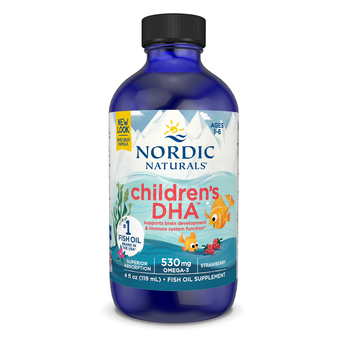 Nordic Naturals Childrens DHA Strawberry