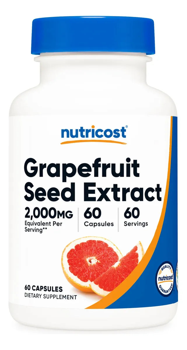 Nutricost Extracto de Semilla de Pomelo 2000mg 60 cap