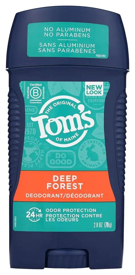 Men's Natural Strength Deodorant & Antiperspirant 24H/48H Odor Protection No Aluminum