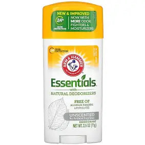 Arm & Hammer, Essential  with Natural Deodorizers, Deodorant, 2.5 oz (71 g)