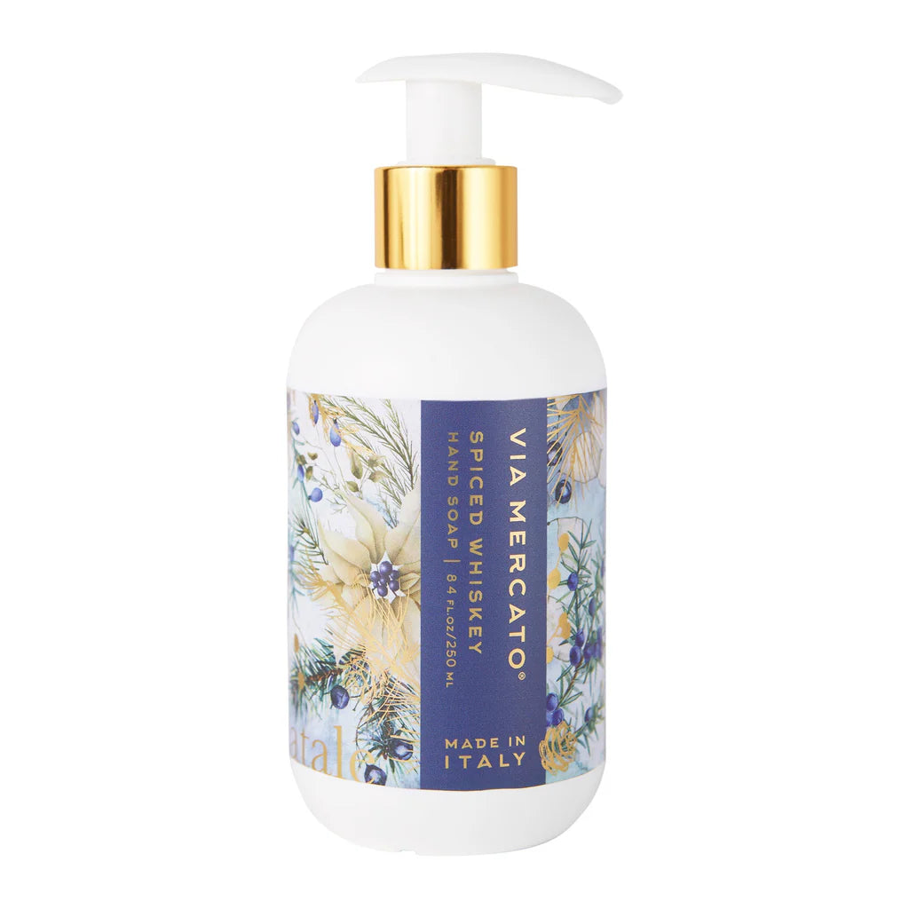 Natale- Spiced Whiskey Liquid Soap