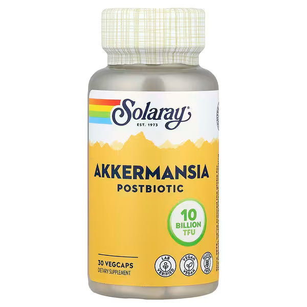Solaray Akkermansia 10 billions  30veg cap