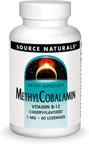 Methylcobalamin Vitamin B12 Cherry 1mg 60 cap